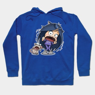 Kitty The Witch Astonished. Hoodie